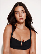 Limited-Edition Sculpt Ruched Bikini Top