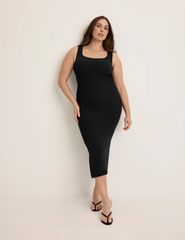 SculptRib™ Cotton Tank Dress