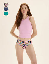 Teen Light Leakproof No-Show Boyshort 3-Pack - Last Call