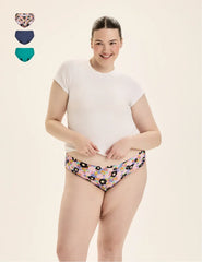 Teen Super Leakproof® No-Show Bikini 3-Pack - Last Call