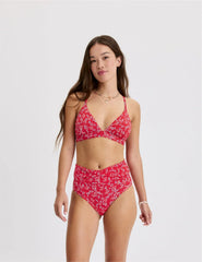 Teen Period Swim Twist High Rise Bikini Bottom - Last Call