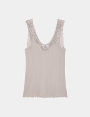 Pointelle Lace Tank