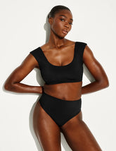 Sculpt Cap Sleeve Bikini Top