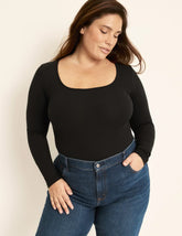 SculptRib™ Cotton Bodysuit