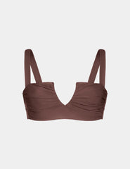 Sculpt Ruched Bikini Top