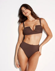 Sculpt Ruched Bikini Top