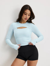 Studio Cutout Bra Top - Last Call
