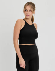 Studio Ribbed Bra Top - Last Call