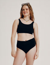 Teen Period Swim Twist High Rise Bikini Bottom - Last Call