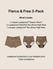Fierce & Free Leakproof 3-Pack