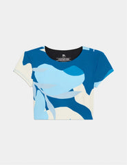 Teen High Tide Cropped Swim Top - Last Call