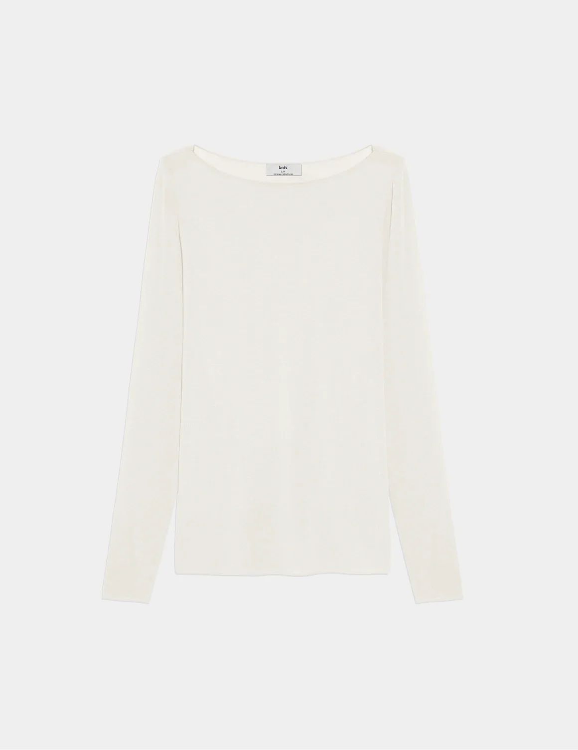 Cashmere Mist Boatneck Top
