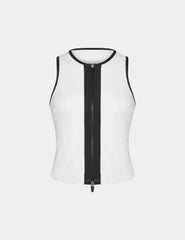 Sculpt Zip Up Tankini