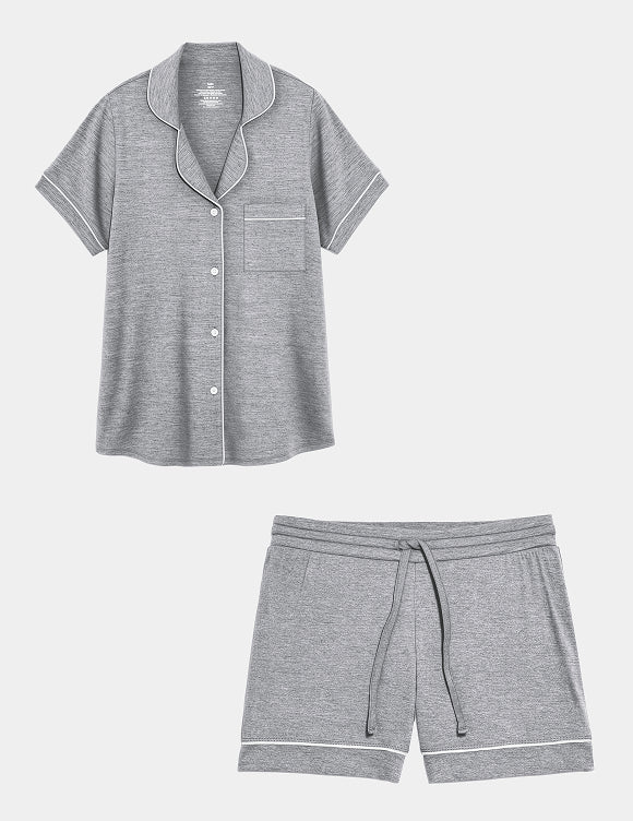 Modal Short Sleeve Sleep Set