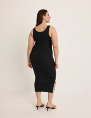 SculptRib™ Cotton Tank Dress