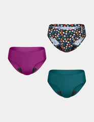 Teen Leakproof UltraThin Bikini Holiday 3-Pack