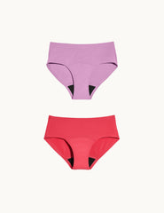 Teen Super Leakproof® No-Show Boyshort 2-Pack - Last Call