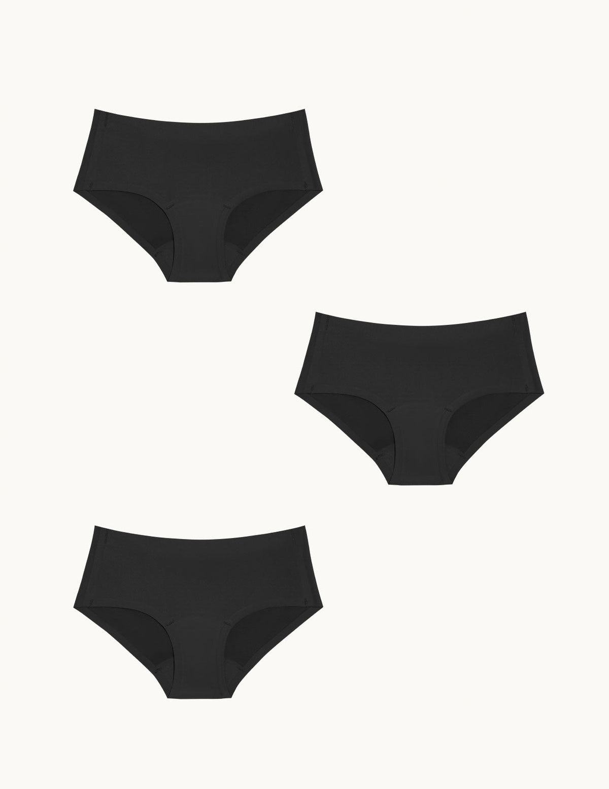 Teen Light Leakproof No-Show Boyshort 3-Pack