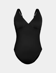 Leakproof Deep V One Piece Swimsuit - Long Torso