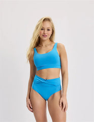 Teen Period Swim Twist High Rise Bikini Bottom - Last Call