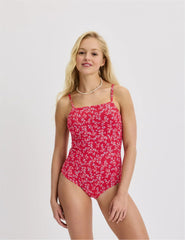 Teen Period Swim Square Neck One-Piece