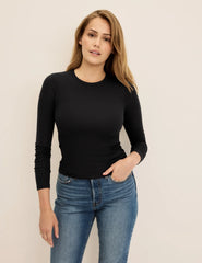 Modal Rib Long Sleeve