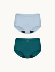 Teen Super Leakproof® No-Show Boyshort 2-Pack - Last Call