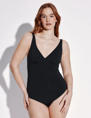 Sculpt Deep V One Piece Swimsuit - Long Torso