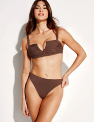 Sculpt High Cut Bikini Swim Bottom