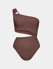 Sculpt One Shoulder One Piece Swimsuit