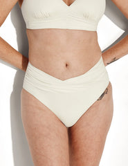 Sculpt Ruched Bikini Swim Bottom