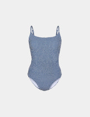 Seersucker Sculpt Classic One Piece Swimsuit
